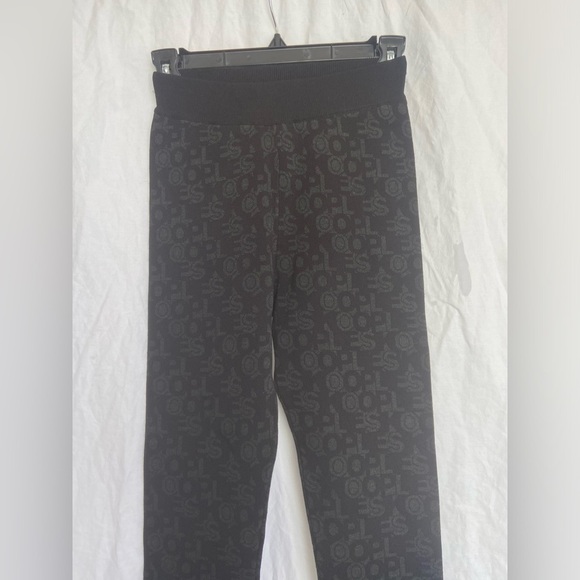 THE KOOPLES LOGO BLACK LEGGINGS Size XS - Picture 9 of 10